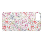 Coques Case-Mate iPhone Beau Motif d'aquarelle Fleur sauvage (Dos (Horizontal))