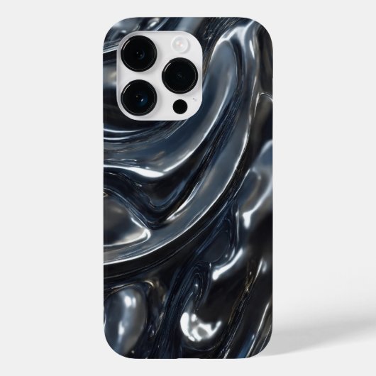 Coques Case-Mate iPhone Beau motif de couleurs de titane (Verso)