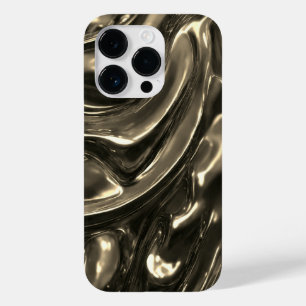 Coque Pour iPhone 14 Pro Beau motif de couleurs de titane