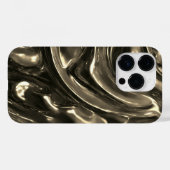 Coques Case-Mate iPhone Beau motif de couleurs de titane (Verso (horizontal))