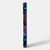 Coques Case-Mate iPhone Beau Motif de fleurs d'Hibiscus (Verso / Gauche)