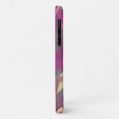 Coques Case-Mate iPhone Beau Motif Feuille Iridescente (Dos/Gauche)