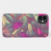 Coques Case-Mate iPhone Beau Motif Feuille Iridescente (Dos (Horizontal))