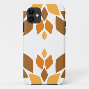 Case-Mate iPhone Case beau motif floral brun