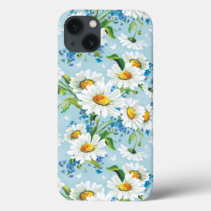 iPhone 13 Coque Beau motif floral lumineux élégant 2