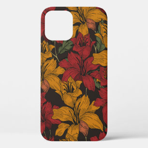Case-Mate iPhone Case Beau motif floral sans couture arrière - plan. Tro