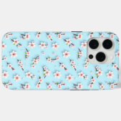 Coques Case-Mate iPhone Beau Motif Flower (Verso (horizontal))