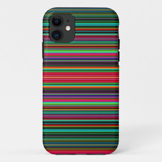 Coques Case-Mate iPhone Beau Motif multicolore coloré (Dos)