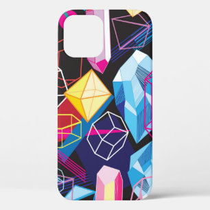 Case-Mate iPhone Case Beau motif transparent avec cristaux colorés