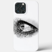 Coques Case-Mate iPhone Beau oeil de femme en mascara complet (Verso)