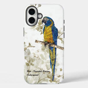 Coques iPhone 16 Plus Beau oiseau en voie de disparition peint à la main