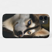 Coques Case-Mate iPhone Beau Oreiller Husky Lrow (Dos (Horizontal))