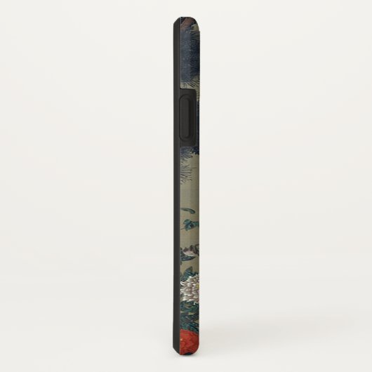 Coques Case-Mate iPhone Beau paon blanc dans le pin (Dos/Droite)