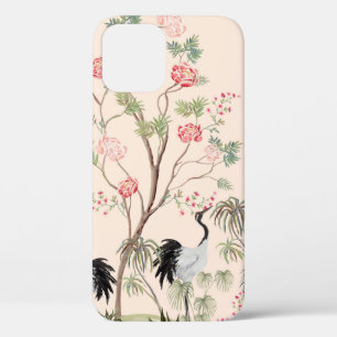 Case-Mate iPhone Case Beau papier peint exotique chinoiserie. Main dessi