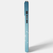 Coques Case-Mate iPhone beau papillon bleu brillant (Verso / Gauche)