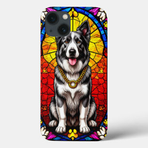 Case-Mate iPhone Case Beau portrait de chien dans une œuvre d'art en ver