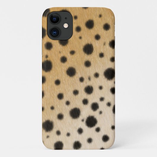 Coques Case-Mate iPhone Beau Poster de animal de fourrure de Cheetah tache (Dos)
