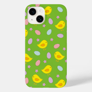Coque Pour iPhone 14 Beau Poulets motifs de Pâques OEufs Couleur person