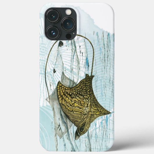 Coques Case-Mate iPhone Beau rayon d'aigle orné peint à la main (Verso)