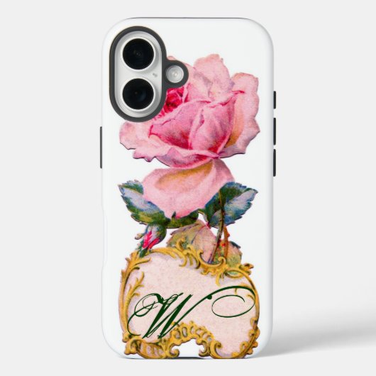 COQUES Case-Mate iPhone BEAU ROSE ROSE ROSE MONOGRAM (Verso)