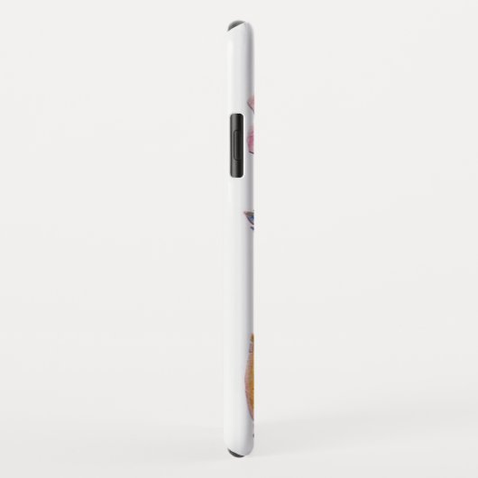 COQUES Case-Mate iPhone BEAU ROSE ROSE ROSE MONOGRAM (Dos/Droite)