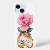 COQUES Case-Mate iPhone BEAU ROSE ROSE ROSE MONOGRAM (Verso)