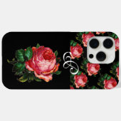 COQUES Case-Mate iPhone BEAU ROSE ROSE ROSE MONOGRAM (Verso (horizontal))