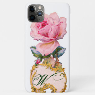 Etui iPhone Case-Mate BEAU ROSE ROSE ROSE MONOGRAM, Turquoise Aqua Blue