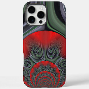 Coques iPhone 16 Pro Max Beau Rouge Aurora Art Imprimer