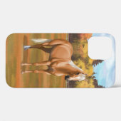 Coques Case-Mate iPhone Beau Stallion Cheval Palomino Quarter (Verso (horizontal))