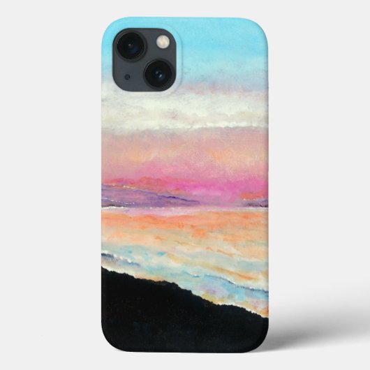 Coques Case-Mate iPhone Beau Sunset Beach Art (Verso)