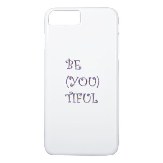 Coques Case-Mate iPhone Beau texte (Dos)