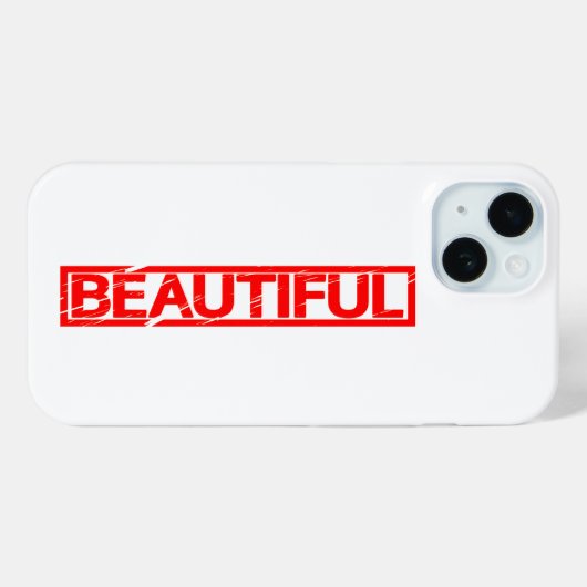 Coques Case-Mate iPhone Beau Timbre (Verso (horizontal))