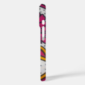 Coques Case-Mate iPhone Beau tissu africain coloré Motif Art Imprimer (Verso / Gauche)