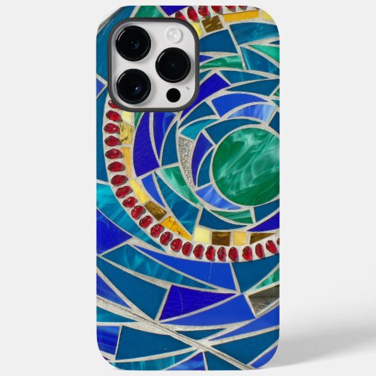 Coques Case-Mate iPhone Beau verre coloré Abstrait Swirl (Verso)