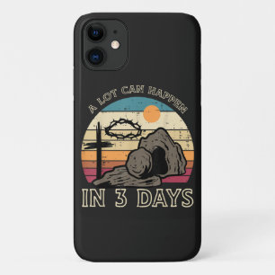 Case-Mate iPhone Case Beaucoup de choses peuvent arriver en 3 jours Pâqu