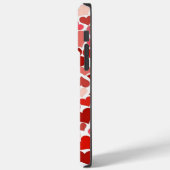 Coques Case-Mate iPhone Beaucoup de Coeurs d'Amour Mosaïque (Verso / Gauche)