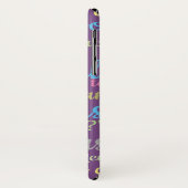 Coques Case-Mate iPhone Beaucoup de design de bavardage (Dos/Gauche)