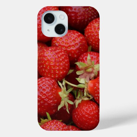 Coques Case-Mate iPhone Beaucoup de fraises fraîches (Verso)