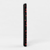 Coques Case-Mate iPhone Beaucoup de Red Ladybugs Lucky Motif Green (Dos/Droite)