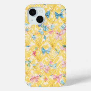 Coque Pour iPhone 15 Beaucoup de rubans et appareil téléphonique pour M
