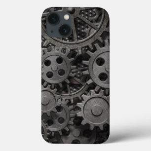 Etui iPhone 13 Beaucoup de vieilles vitesses en métal ou pièces