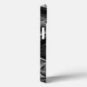 Coques Case-Mate iPhone Beaucoup tordu avec des rainures grises en arrière (Verso / Droite)