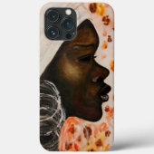 Coques Case-Mate iPhone Beauté africaine - Femme - Peinture aquarelle (Verso)