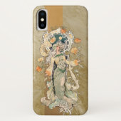 Coques Case-Mate iPhone Beauté Art Nouveau avec Chrystanthemums (Dos)