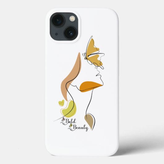 Coques Case-Mate iPhone Beauté Audacieuse Femmes Autonomisation Ligne Art (Verso)