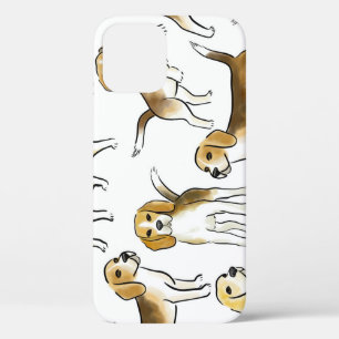Case-Mate iPhone Case Beauté beagle : Motif de chien aquarelle