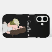 Coques Case-Mate iPhone Beauté & Bytes Charme floral (Verso (horizontal))