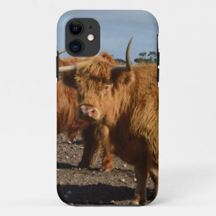 Case-Mate iPhone Case Beauté de Brawny : La Grande Vache Brown Majestueu