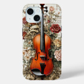 Coques Case-Mate iPhone Beauté de violon, générée par l'intelligence artif (Verso)